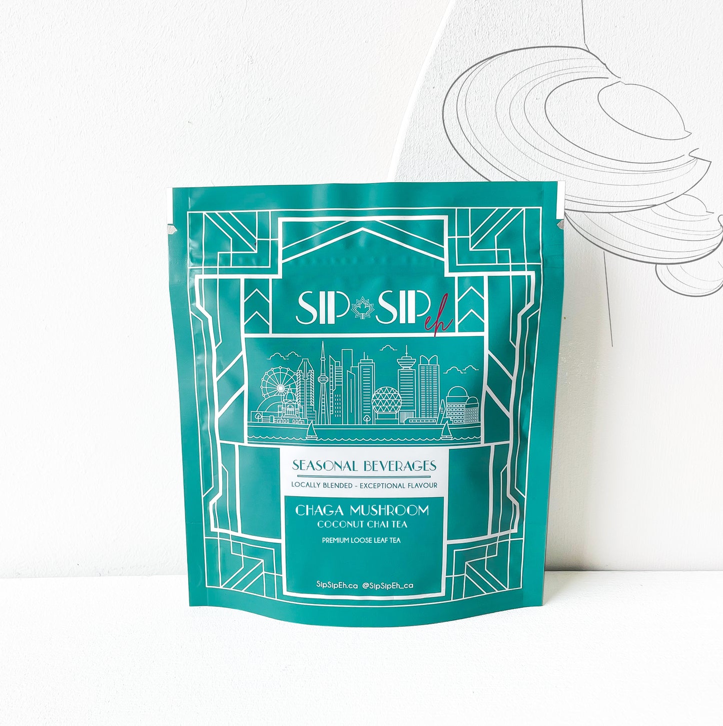 Chaga Mushroom Coconut Chai Tea